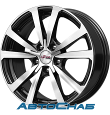 Диск iFree 7x17 5x114.3 ET45 D67.1 Бэнкс (КС645) Блэк Джек